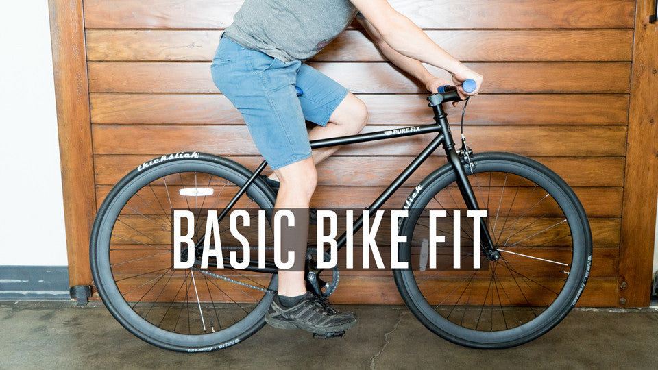 Basic Bike Fit Pure Cycles