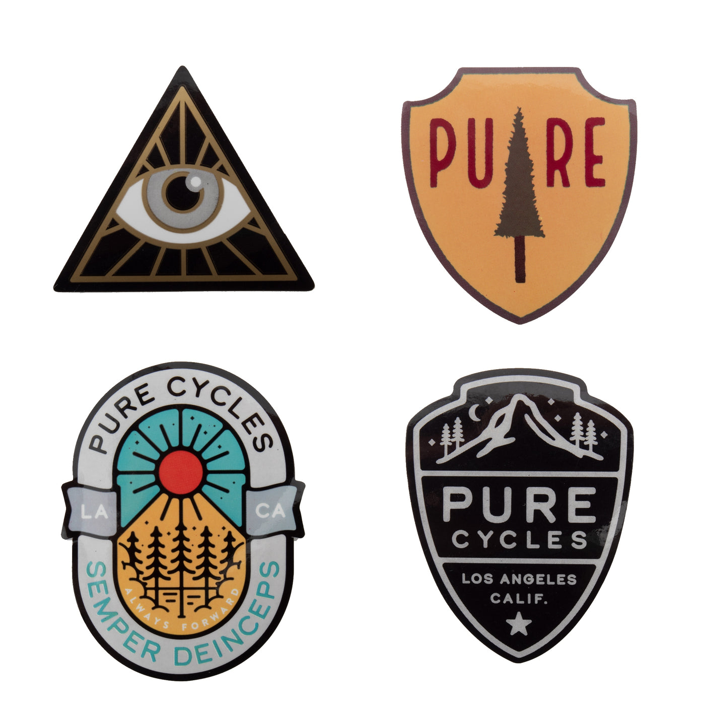 Pure Cycles Sticker Packs