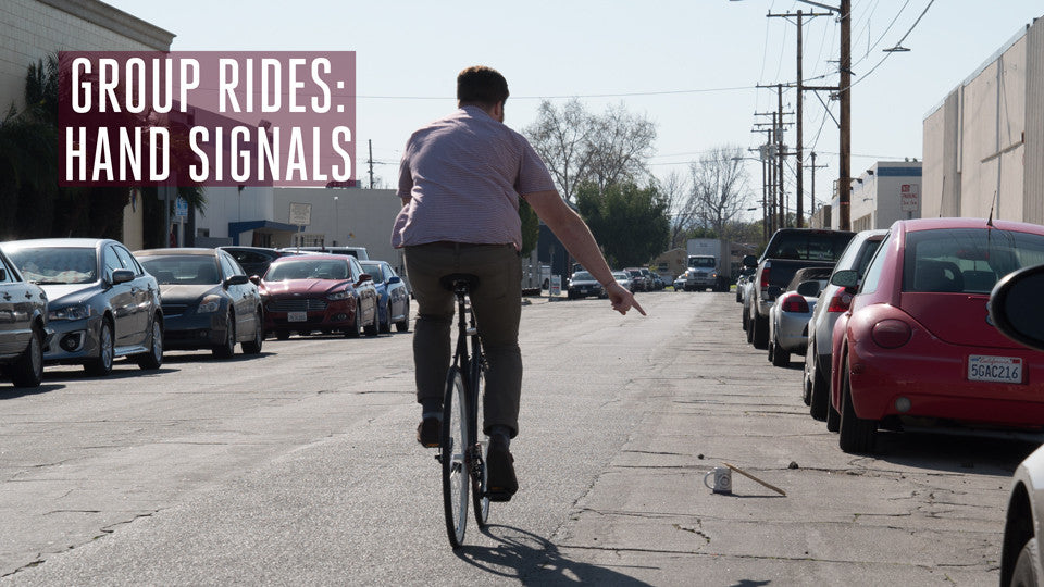 Group Rides: Hand Signals – Pure Cycles