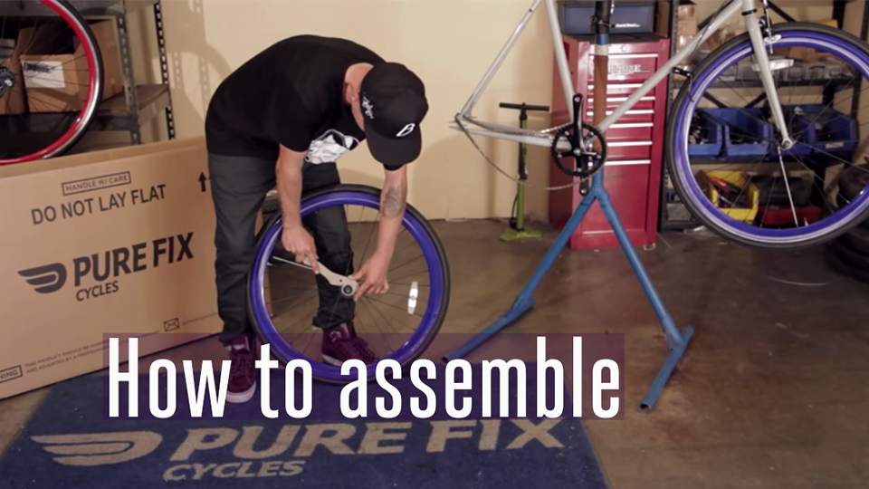 How to assemble your Pure Fix Fixed Gear Bike – Pure Cycles