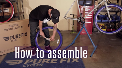 How to assemble your Pure Fix Fixed Gear Bike