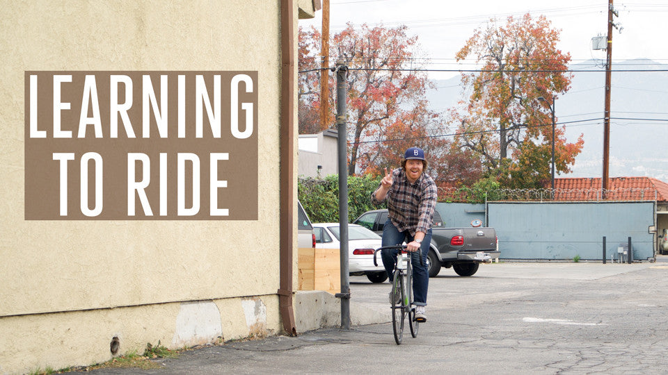 Learning to Ride - No Training Wheels Required