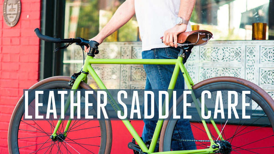 Leather Saddle Care Pure Cycles