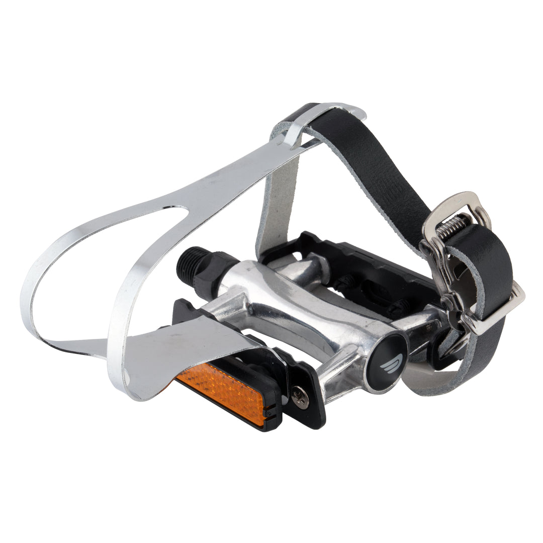 Premium Pedals with Leather Straps