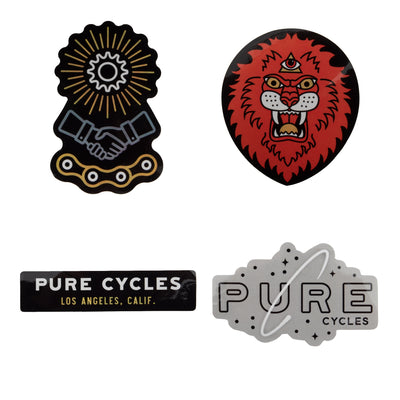 Pure Cycles Sticker Packs